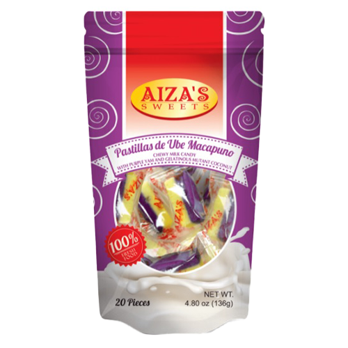 Aiza's - Pastillas Ube Macapuno (New Packaging) (136g)