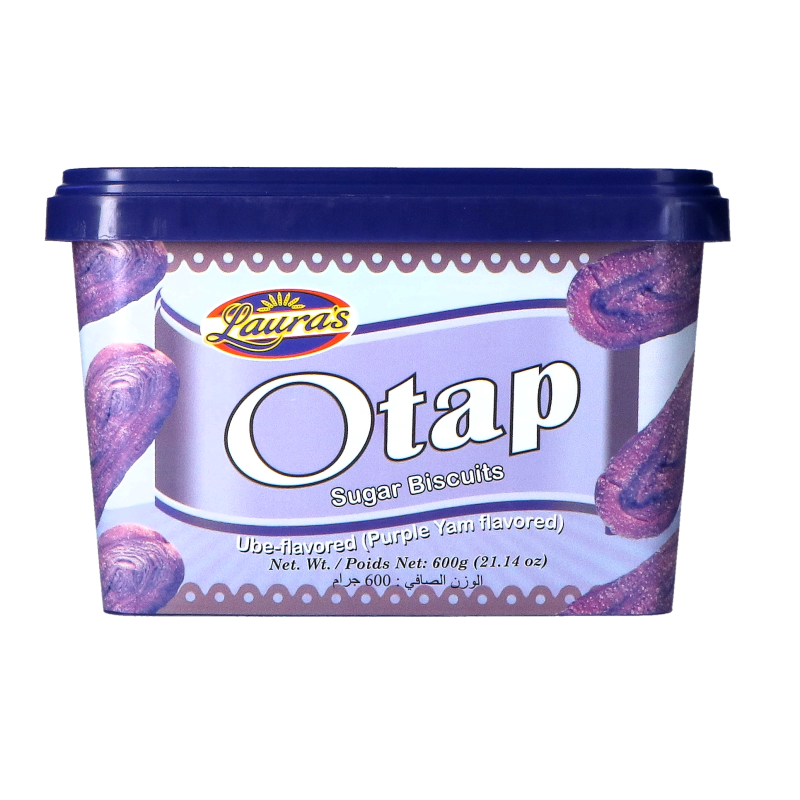 Laura's - Otap Biscuits Ube - Tubs (600 gr.)
