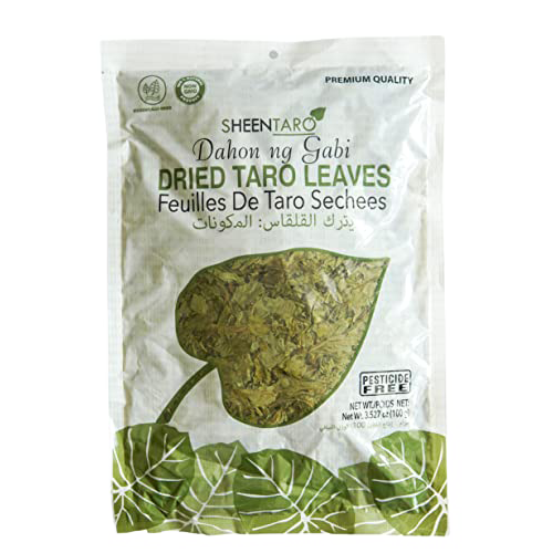 Sheentaro - Dried Taro (Gabi) Leaves (100 gr.)
