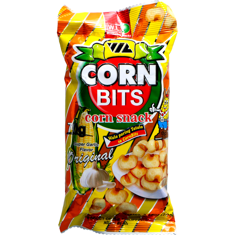W.L. - Corn Bits - Original Super Garlic Flavour