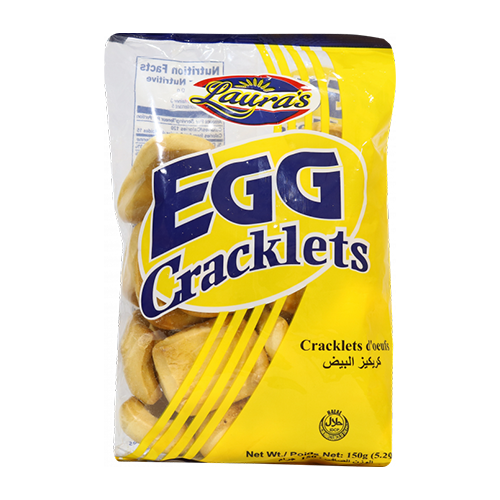 Laura's - Egg Cracklets (150 gr.)