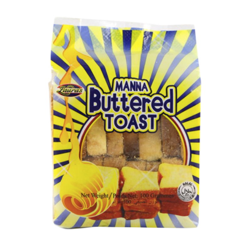 Laura's Manna Butter Toast