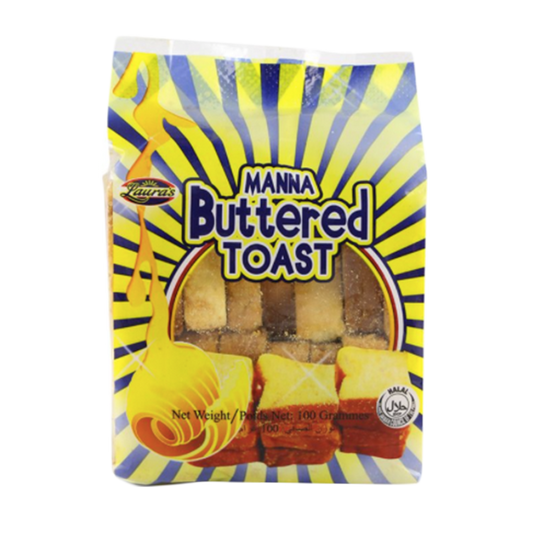 Laura's Manna Butter Toast