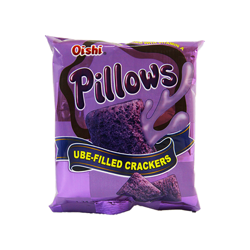 Oishi - Pillows Ube-Filled Crackers