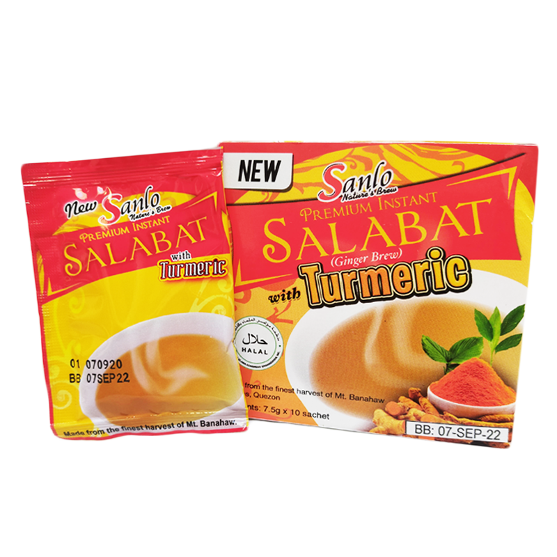 Sanlo - Premium Instant Ginger Salabat with Tumeric